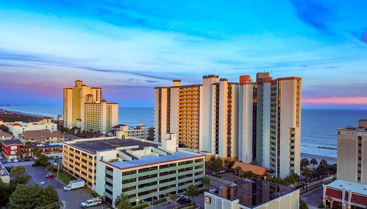 Oceanview Studio Escape With Beach Steps Away! 1828 Миртъл Бийч Екстериор снимка