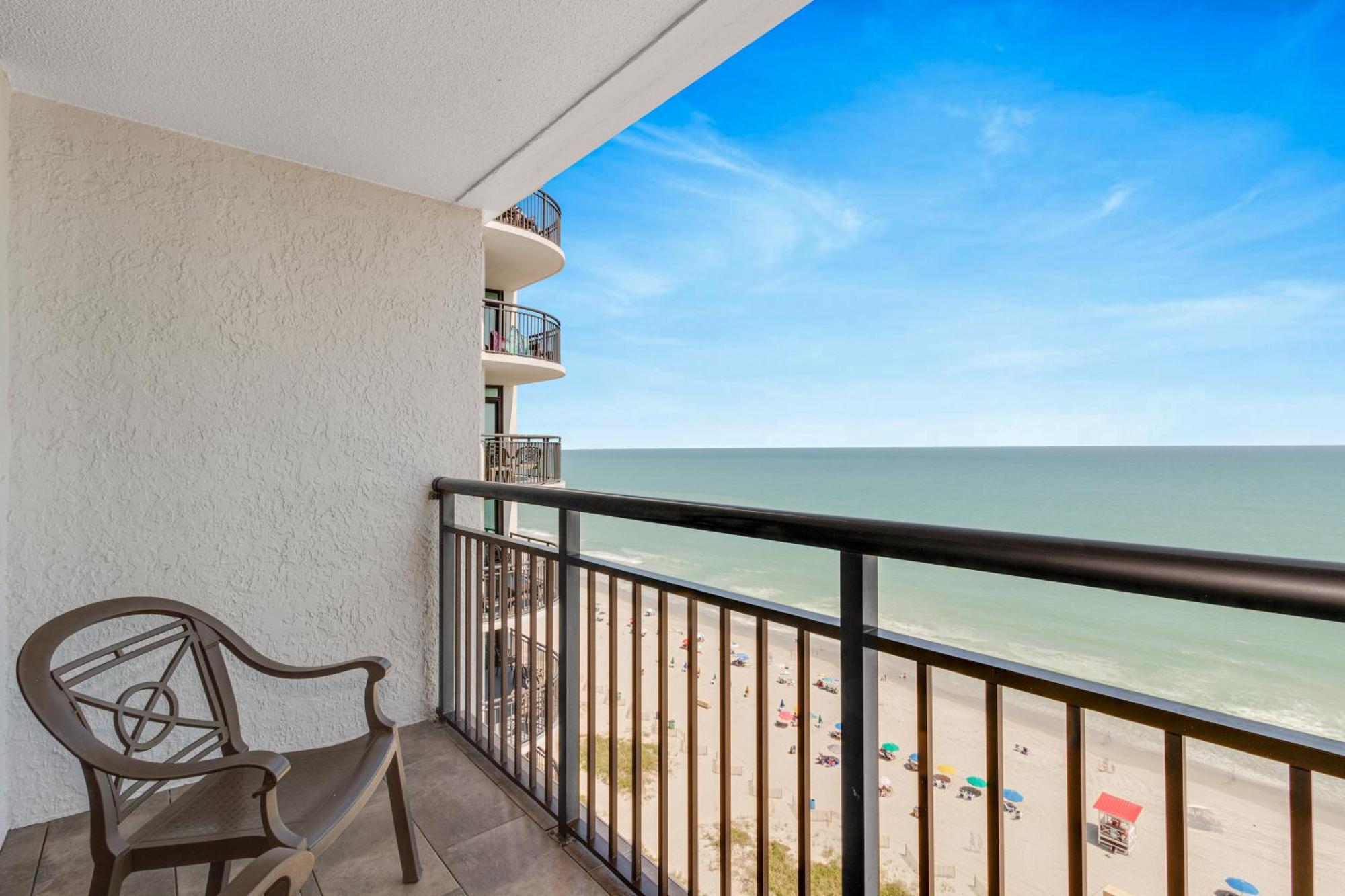 Oceanview Studio Escape With Beach Steps Away! 1828 Миртъл Бийч Екстериор снимка